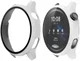 Huawei Watch 3 Pro Hoesje - Bumper Case Hard Plastic met Tempered Glass - Wit afbeelding 5