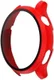 Huawei Watch 3 Pro Hoesje Hard Plastic Bumper met Tempered Glass Rood afbeelding 4