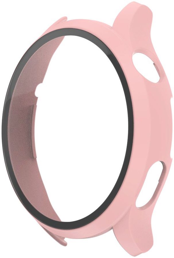 Huawei Watch 3 Pro Hoesje Hard Plastic Bumper met Tempered Glass Roze afbeelding 6