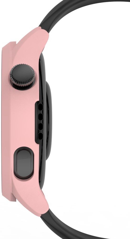 Huawei Watch 3 Pro Hoesje Hard Plastic Bumper met Tempered Glass Roze afbeelding 7