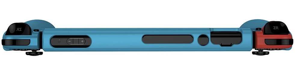 Nintendo Switch Hoesje Schokbestendig TPU Case met Kickstand Blauw afbeelding 9