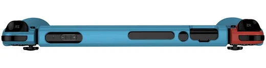 Nintendo Switch Hoesje Schokbestendig TPU Case met Kickstand Blauw afbeelding 9