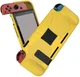 Nintendo Switch Hoesje Schokbestendig TPU Case met Kickstand Geel afbeelding 1
