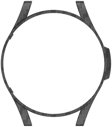 Samsung Galaxy Watch 4 Classic 46MM Hoesje - Hard Plastic Bumper - Carbon afbeelding 6