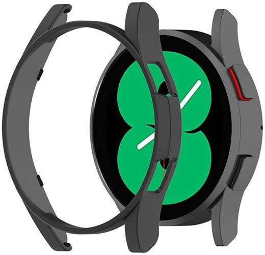 Samsung Galaxy Watch 4 44MM Hoesje - Hard Plastic Bumper - Zwart afbeelding 1