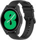 Samsung Galaxy Watch 4 44MM Hoesje - Hard Plastic Bumper - Zwart afbeelding 6