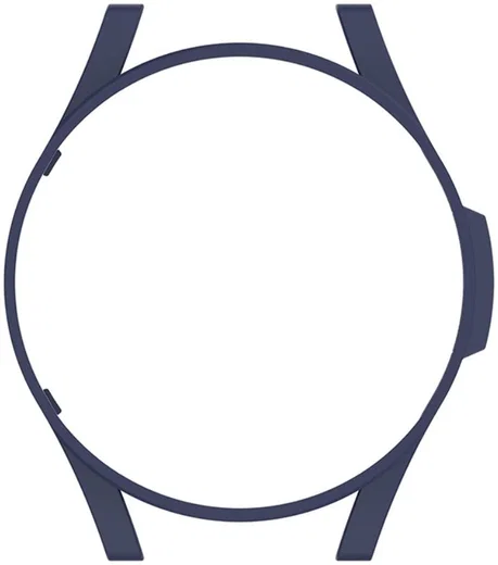 Samsung Galaxy Watch 4 44MM Hoesje - Hard Plastic Bumper - Blauw afbeelding 5