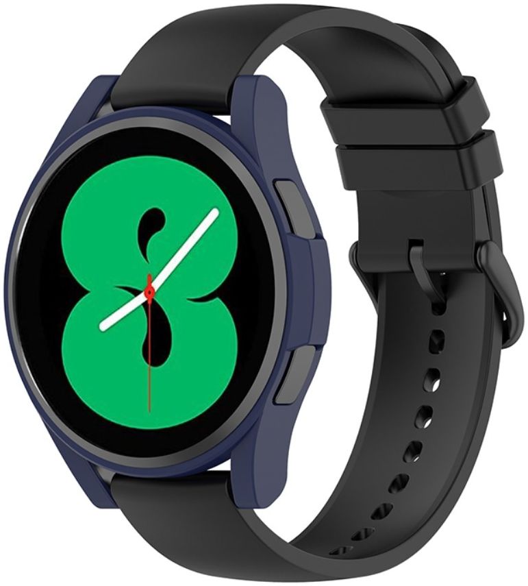 Samsung Galaxy Watch 4 44MM Hoesje - Hard Plastic Bumper - Blauw afbeelding 6
