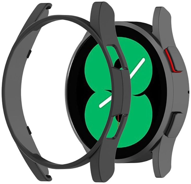 Samsung Galaxy Watch 4 40MM Hoesje - Hard Plastic Bumper - Zwart afbeelding 1