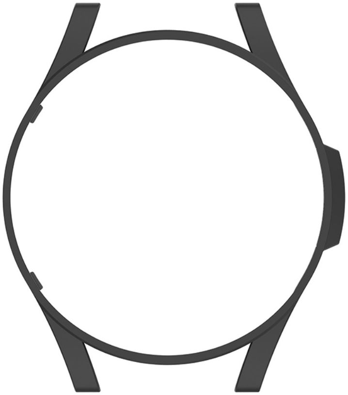Samsung Galaxy Watch 4 40MM Hoesje - Hard Plastic Bumper - Zwart afbeelding 6