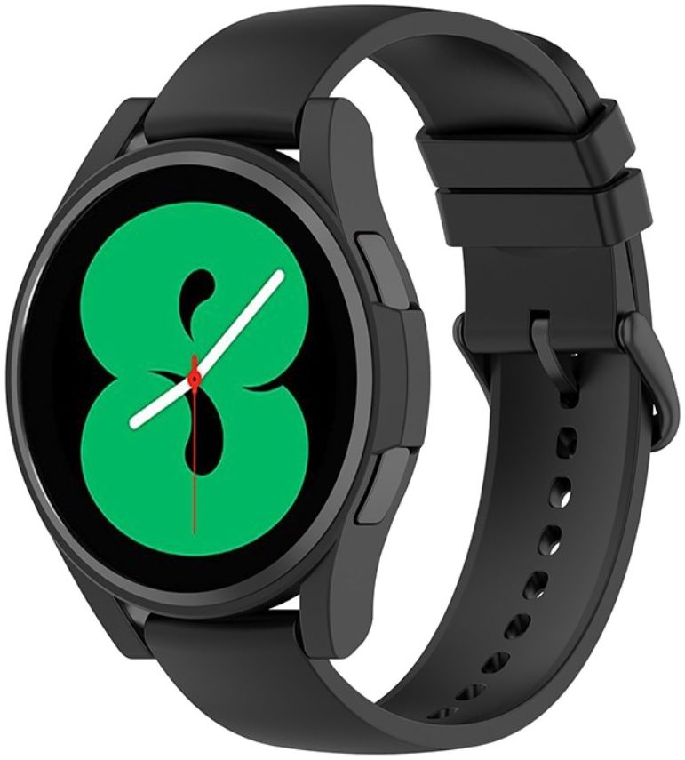 Samsung Galaxy Watch 4 40MM Hoesje - Hard Plastic Bumper - Zwart afbeelding 2