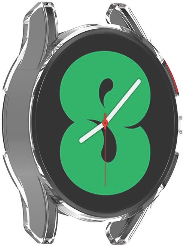 Samsung Galaxy Watch 4 40MM Hoesje - Flexibel TPU Bumper - Transparant afbeelding 3