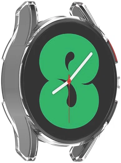 Samsung Galaxy Watch 4 40MM Hoesje - Flexibel TPU Bumper - Transparant afbeelding 3