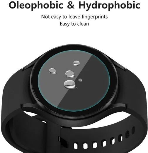 Samsung Galaxy Watch 4 44MM Screen Protector 9H - Tempered Glass afbeelding 4