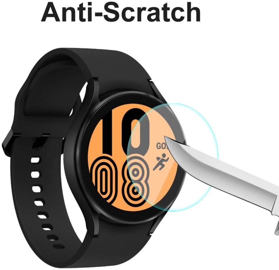 Samsung Galaxy Watch 4 44MM Screen Protector 9H - Tempered Glass afbeelding 5
