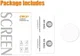 Samsung Galaxy Watch 4 44MM Screen Protector 9H - Tempered Glass afbeelding 8