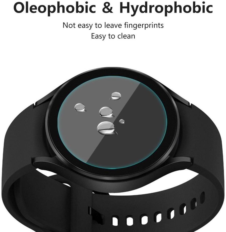 Samsung Galaxy Watch 4 40MM Screen Protector 9H - Tempered Glass 2-Pack afbeelding 4