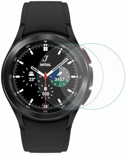Samsung Galaxy Watch 4 Classic 46MM Screen Protector - Display Folie 2P afbeelding 1