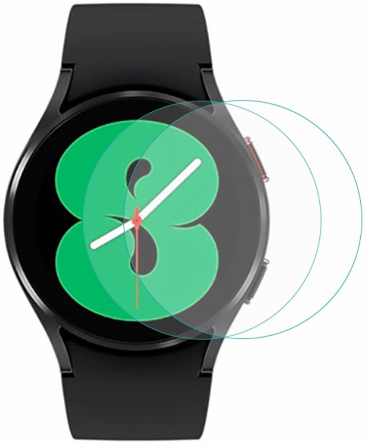 Samsung Galaxy Watch 4 44MM Screen Protector - Display Folie (2-Pack) afbeelding 1