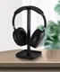 Universele Koptelefoon Houder - Headset Stand voor op je Bureau Zwart afbeelding 4