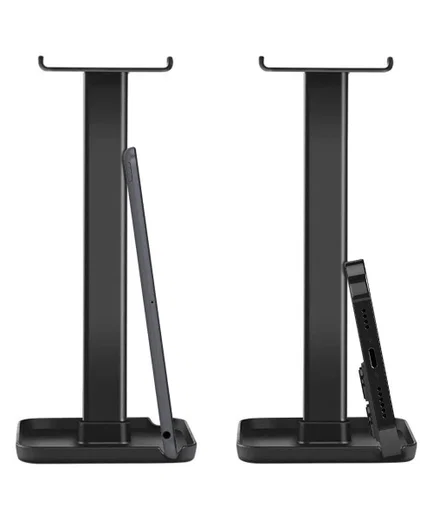 Universele Koptelefoon Houder - Headset Stand voor op je Bureau Zwart afbeelding 5