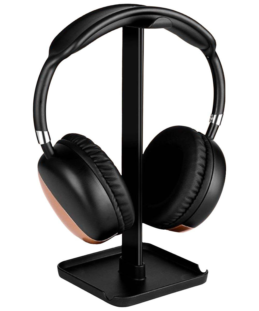 Universele Koptelefoon Houder - Headset Stand voor op je Bureau Zwart afbeelding 2