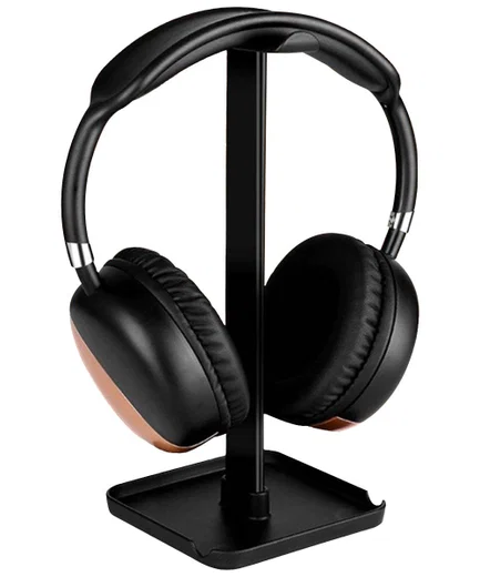Universele Koptelefoon Houder - Headset Stand voor op je Bureau Zwart afbeelding 2