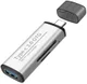 Compacte USB-C Kaartlezer Voor USB / Micro-SD / SD Kaart Wit afbeelding 1
