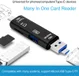 Multifunctionele 5 in 1 Kaartlezer Micro USB/USB/USB-C Wit afbeelding 3