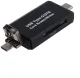 On The Go Geheugenkaartlezer USB 2.0 / MicroUSB / USB-C Cardreader afbeelding 5