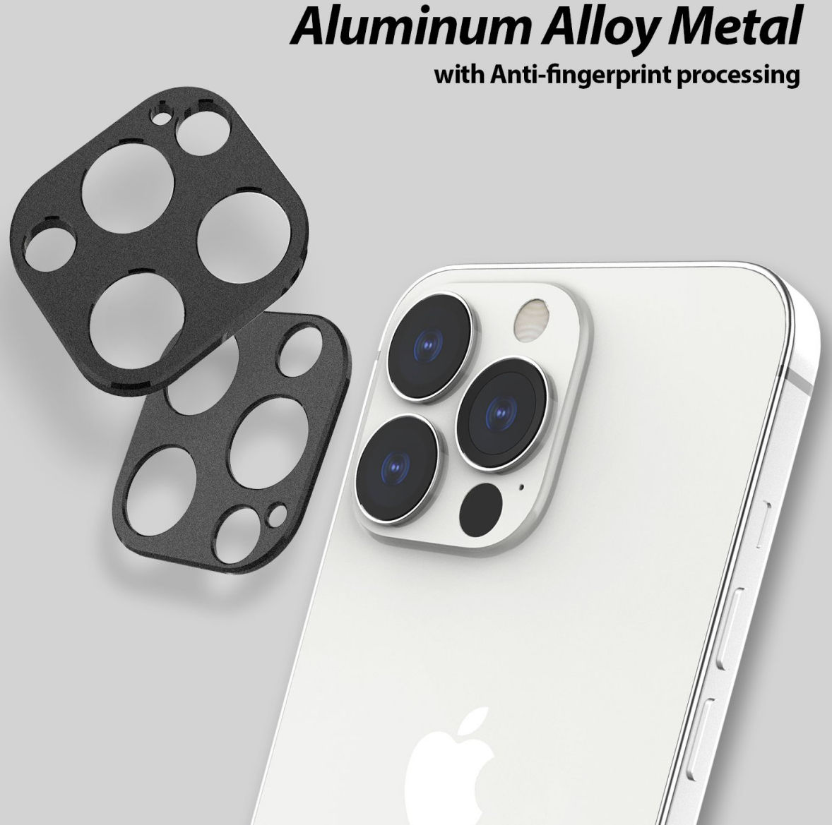 Whitestone Camera EZ Apple iPhone 13 Pro Camera Protector (2-Pack) afbeelding 5