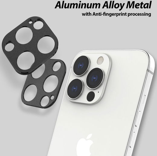 Whitestone Camera EZ Apple iPhone 13 Pro Camera Protector (2-Pack) afbeelding 5