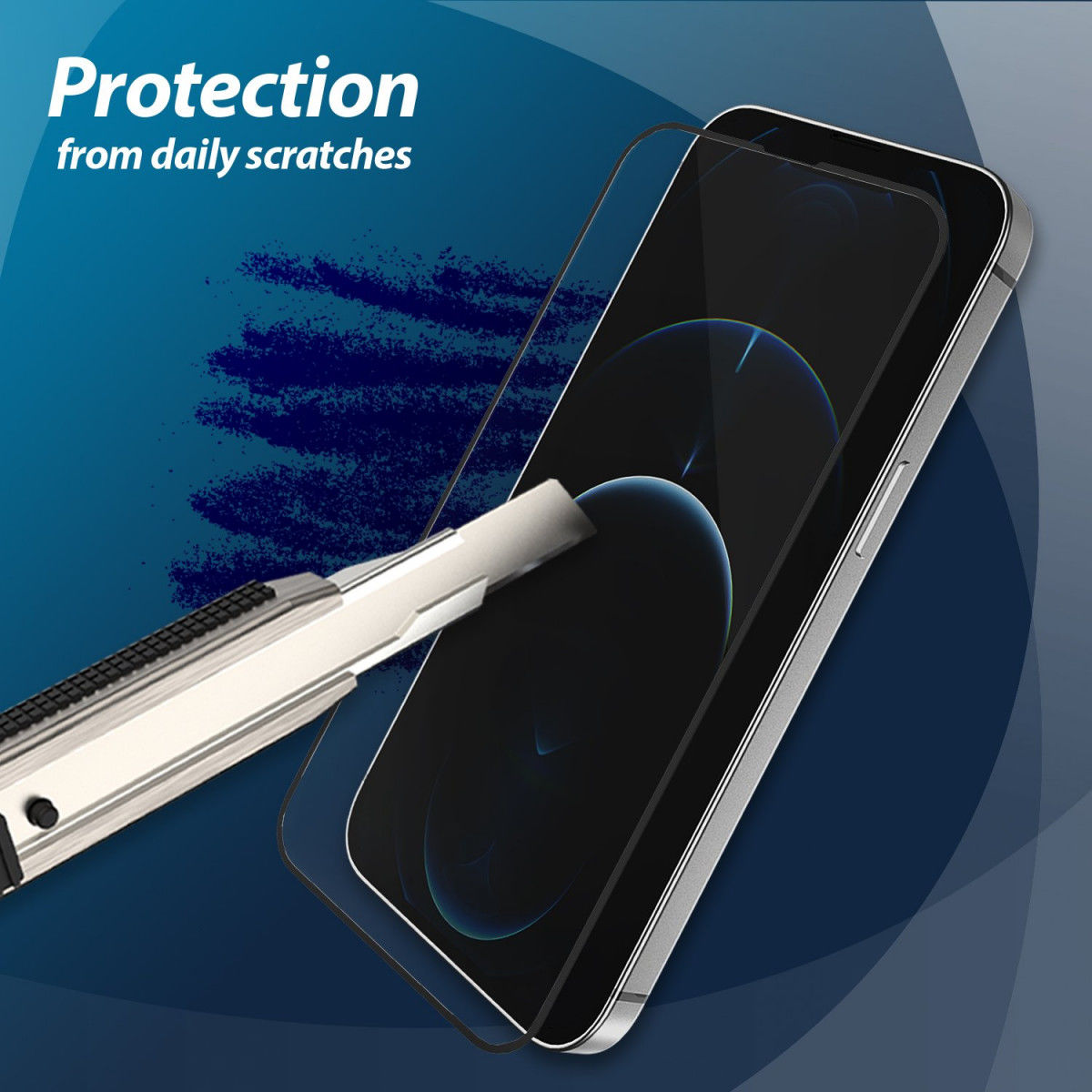 Whitestone EZ Glass Apple iPhone 13 Pro Max Screen Protector (2-Pack) afbeelding 4