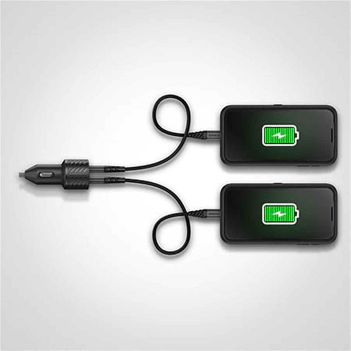 OtterBox 4.8A Dubbele USB Autolader 24W Wit afbeelding 4
