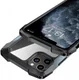 R-Just Metal Airbag Apple iPhone 13 Mini Hoesje Schokbestendig Blauw afbeelding 4