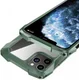 R-Just Metal Airbag iPhone 12 / 12 Pro Hoesje Schokbestendig Groen afbeelding 4