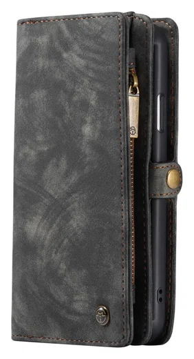 CaseMe 008 Apple iPhone 11 Hoesje Book Case met Back Cover Zwart afbeelding 5