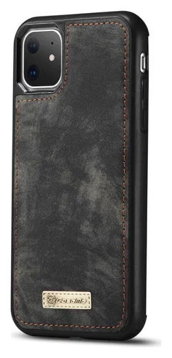 CaseMe 008 Apple iPhone 11 Hoesje Book Case met Back Cover Zwart afbeelding 6