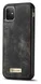CaseMe 008 Apple iPhone 11 Hoesje Book Case met Back Cover Zwart afbeelding 6