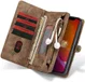 CaseMe 008 Apple iPhone 11 Hoesje Book Case met Back Cover Bruin afbeelding 4