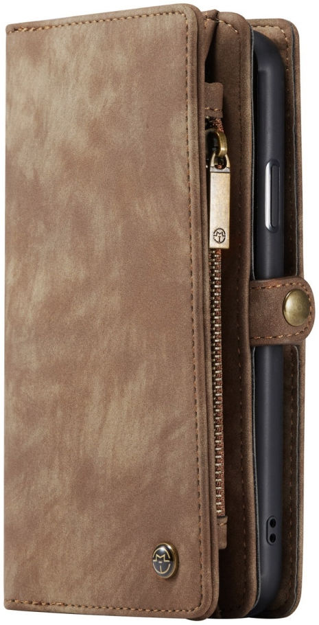 CaseMe 008 Apple iPhone 11 Hoesje Book Case met Back Cover Bruin afbeelding 5