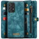 CaseMe 008 Samsung A52  A52S Hoesje Book Case en Back Cover Blauw afbeelding 2