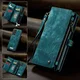 CaseMe 008 Samsung A52  A52S Hoesje Book Case en Back Cover Blauw afbeelding 5
