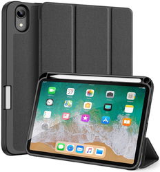 Dux Ducis Domo Apple iPad Mini 7/6 Hoes Tri-Fold Book Case Zwart afbeelding