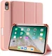 Dux Ducis Domo Apple iPad Mini 6 Hoes Tri-Fold Book Case Roze afbeelding 1