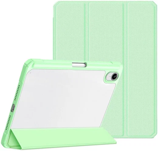 Dux Ducis Toby Apple iPad Mini 7/6 Hoes Tri-Fold Book Case Groen afbeelding 1