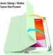 Dux Ducis Toby Apple iPad Mini 7/6 Hoes Tri-Fold Book Case Groen afbeelding 4