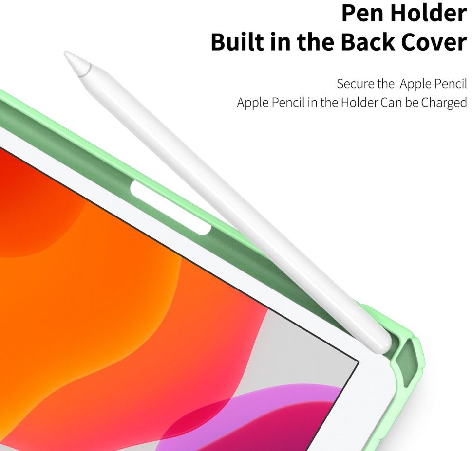 Dux Ducis Toby Apple iPad Mini 7/6 Hoes Tri-Fold Book Case Groen afbeelding 7