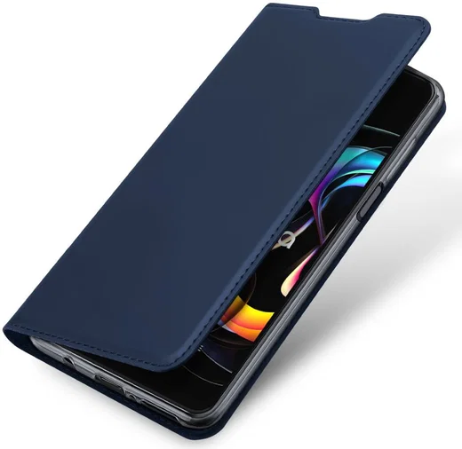 Dux Ducis Skin Pro Motorola Edge 20 Lite Hoesje Wallet Book Case Blauw afbeelding 1