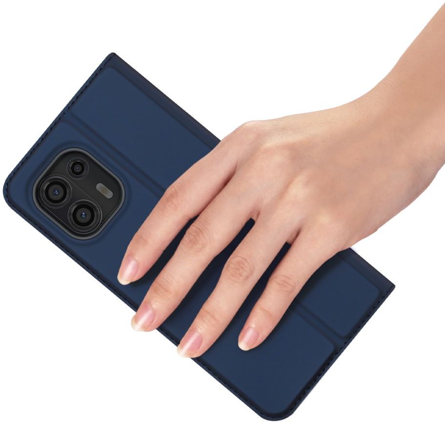 Dux Ducis Skin Pro Motorola Edge 20 Lite Hoesje Wallet Book Case Blauw afbeelding 6